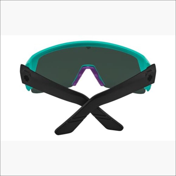 Cylindrical Shield Semi-Rimless Sunglasses with Happy Lens Tech main image 5